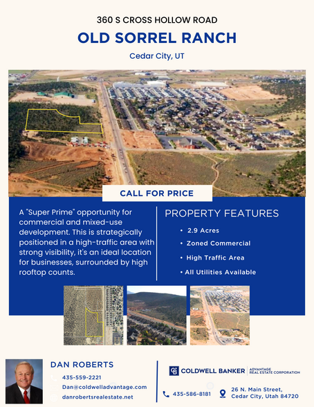 360 Cross Hollow Rd, Cedar City, UT à vendre - Photo de l’immeuble – Image 2 sur 5