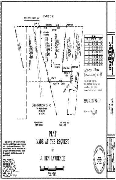 1431 72 Byp NE, Greenwood, SC à louer - Plan cadastral – Image 2 sur 21