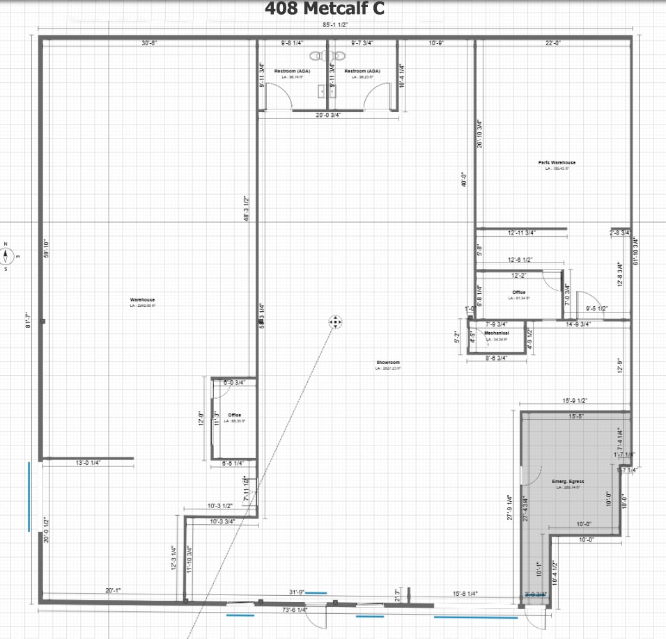408 Metcalf St, Sedro-Woolley, WA à louer Plan d’étage– Image 1 sur 1