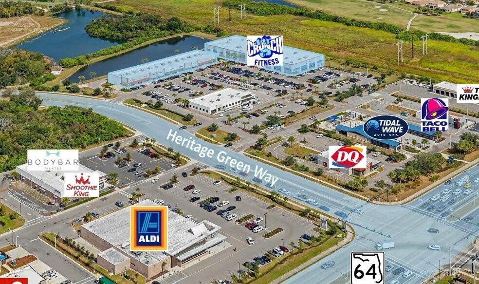 8425-8475 Heritage Green Way, Bradenton, FL à louer - Aérien – Image 2 sur 7
