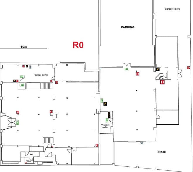Local commercial dans Périgueux à louer - Plan d’étage – Image 2 sur 4