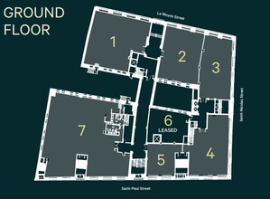 410 Rue Saint-Nicolas, Montréal, QC à louer Plan d’étage– Image 1 sur 1