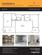 1555 Valwood Pky, Carrollton, TX à louer Plan d’étage– Image 2 sur 2