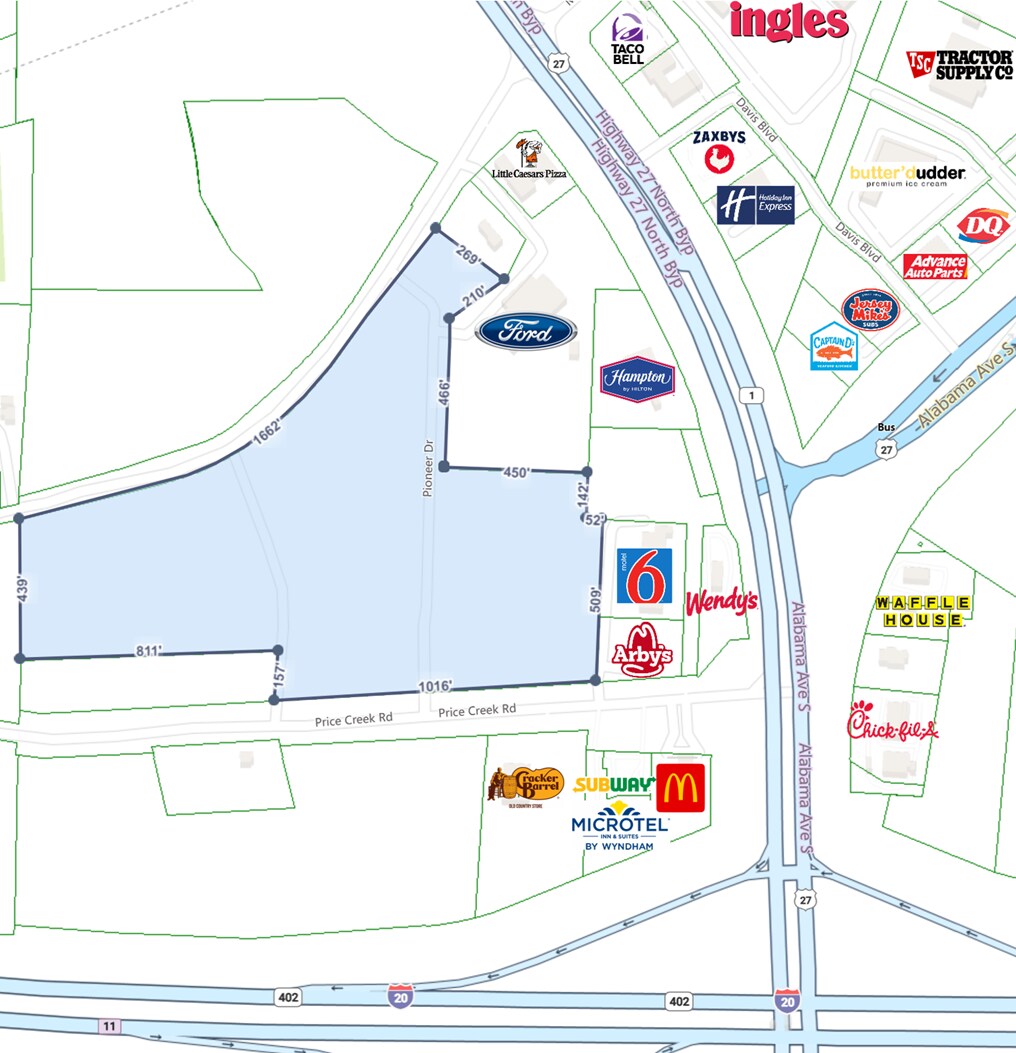 Interstate 20 & Highway 27, Bremen, GA à vendre Photo principale– Image 1 sur 4