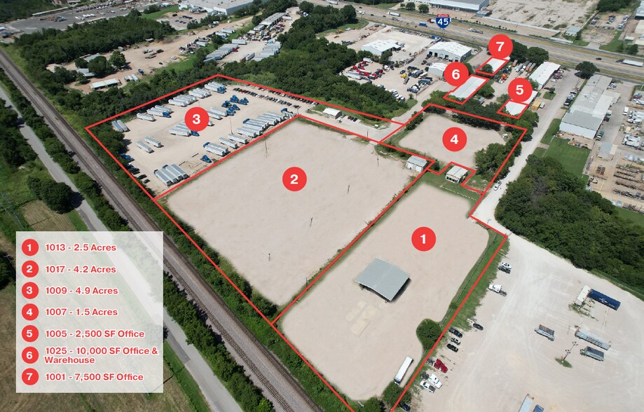 1017 IH 45 S, Hutchins, TX à louer - Aérien – Image 2 sur 3