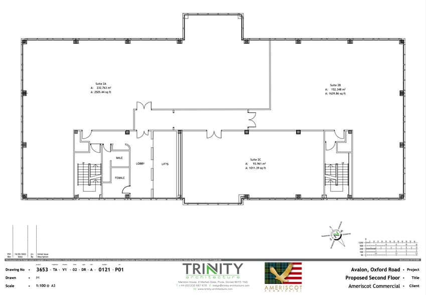 26-32 Oxford Rd, Bournemouth à louer - Plan d’étage – Image 2 sur 10