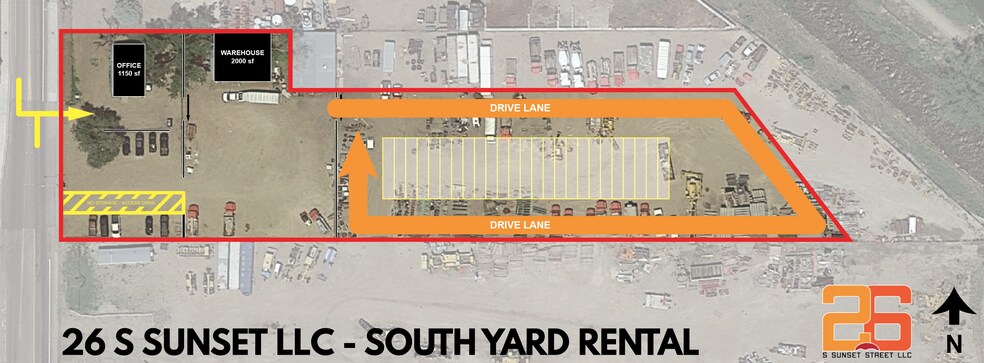 26 S Sunset St, Longmont, CO à louer - Plan de site – Image 2 sur 4