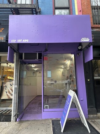 Plus de détails pour 139 First Ave, New York, NY - Local commercial à louer