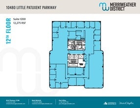 10480 Little Patuxent Pky, Columbia, MD à louer Plan d’étage– Image 1 sur 1