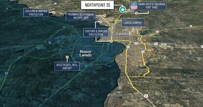 1203 Reuthinger Pky, Laredo, TX - VUE AÉRIENNE vue de carte