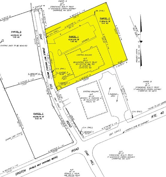 123 Oak Hill Rd, Westford, MA à louer - Plan cadastral – Image 2 sur 23