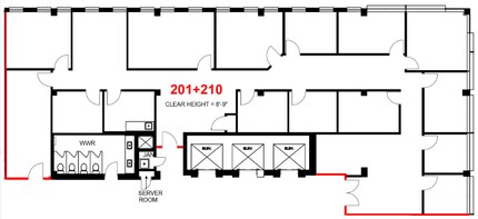 55 Eglinton Av E, Toronto, ON à louer Plan d’étage– Image 1 sur 1