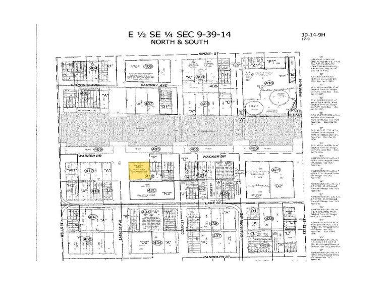 121 W Wacker Dr, Chicago, IL à louer - Plan cadastral – Image 2 sur 29