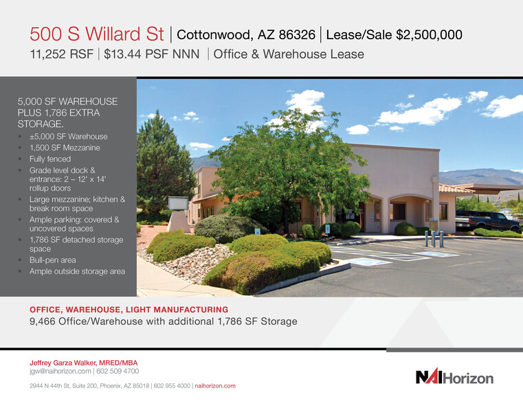 500 S Willard St, Cottonwood, AZ à vendre - Photo de l’immeuble – Image 2 sur 45