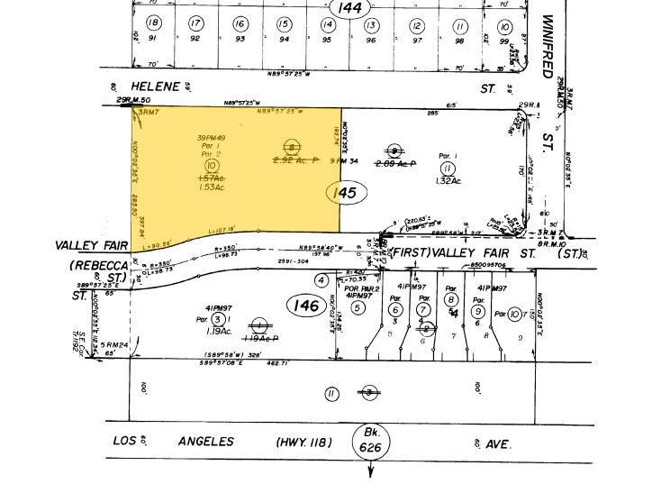 4195-4225 Valley Fair St, Simi Valley, CA à louer - Plan cadastral – Image 3 sur 8