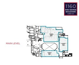 1160 King George Blvd, Surrey, BC à louer Plan d’étage– Image 1 sur 1