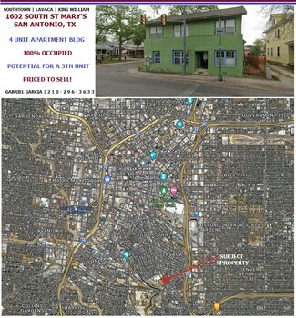 Plus de détails pour 1602 S Saint Marys St, San Antonio, TX - Logement à vendre