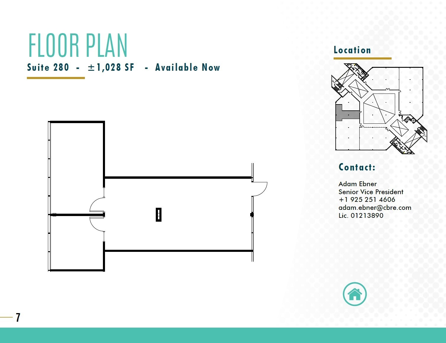 2333 San Ramon Valley Blvd, San Ramon, CA à louer Plan d’étage– Image 1 sur 1