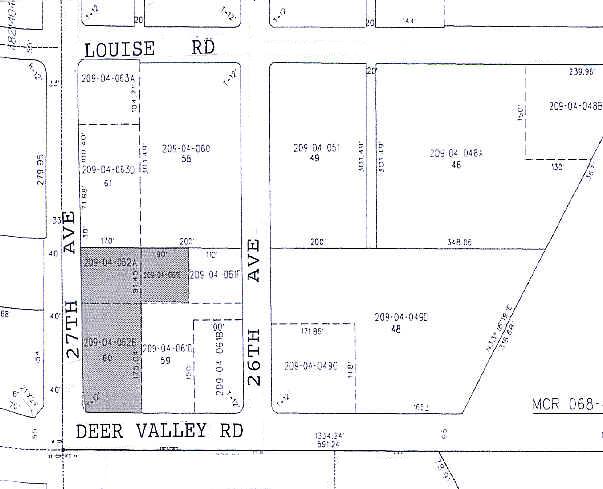 2630 W Deer Valley Rd, Phoenix, AZ à vendre - Plan cadastral – Image 3 sur 7