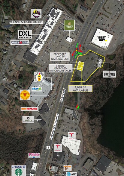 750 Providence Hwy, Dedham, MA à louer - Photo principale – Image 1 sur 3