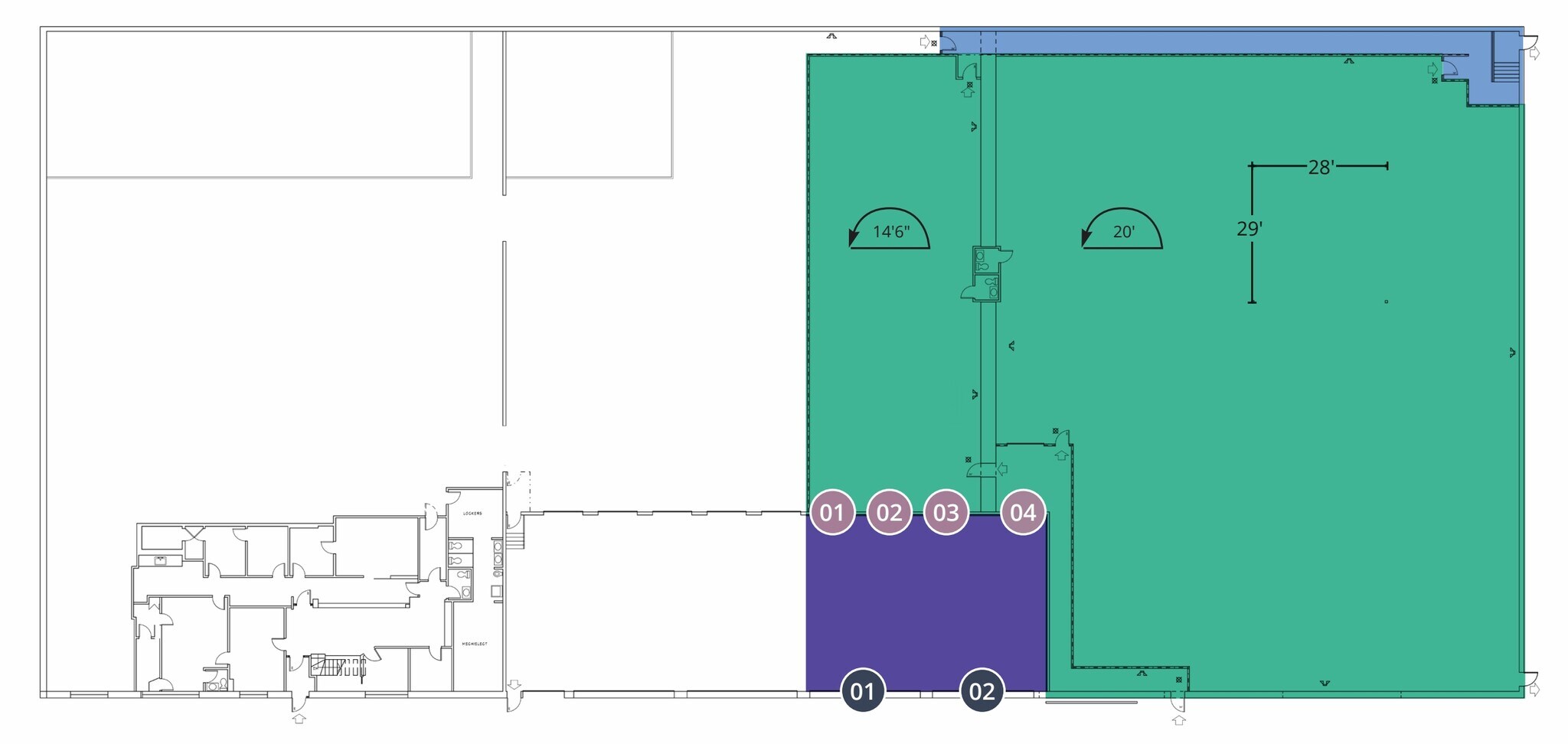 8530 8e Av, Montréal, QC à louer Plan d’étage– Image 1 sur 1