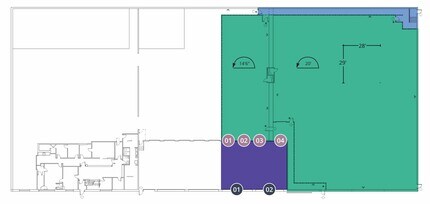 8530 8e Av, Montréal, QC à louer Plan d’étage– Image 1 sur 1