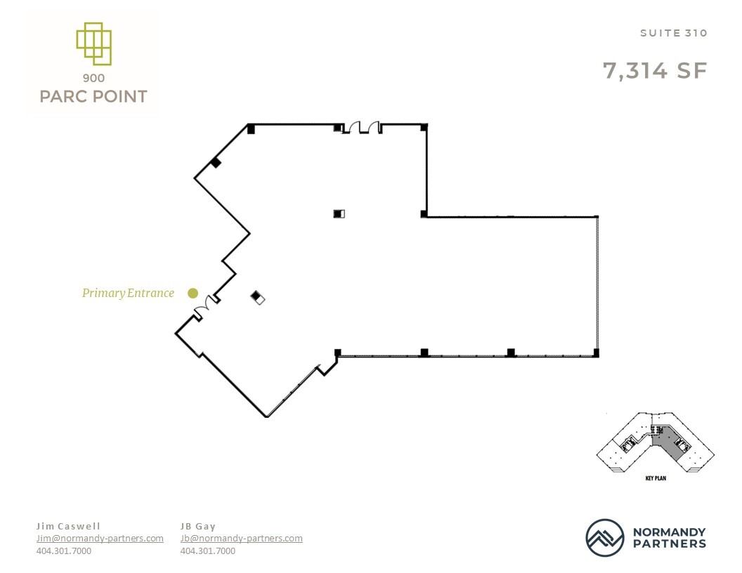 800 Parc Pt, Alpharetta, GA à louer Plan d’étage– Image 1 sur 6