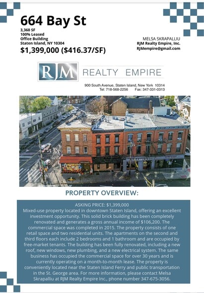 664 Bay St, Staten Island, NY à vendre - Photo principale – Image 1 sur 19
