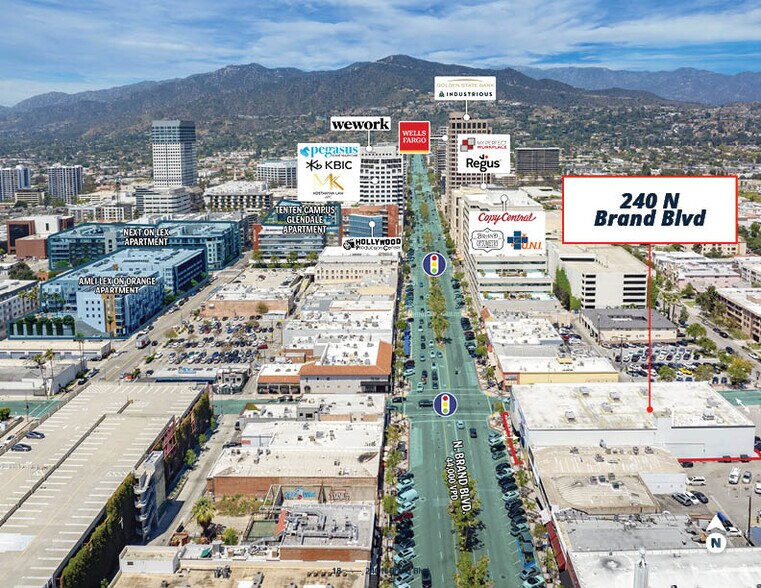240 N Brand Blvd, Glendale, CA à vendre - Photo de l’immeuble – Image 3 sur 6