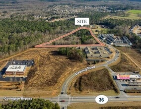 7701 S Dearing Rd, Covington, GA - VUE AÉRIENNE  vue de carte - Image1