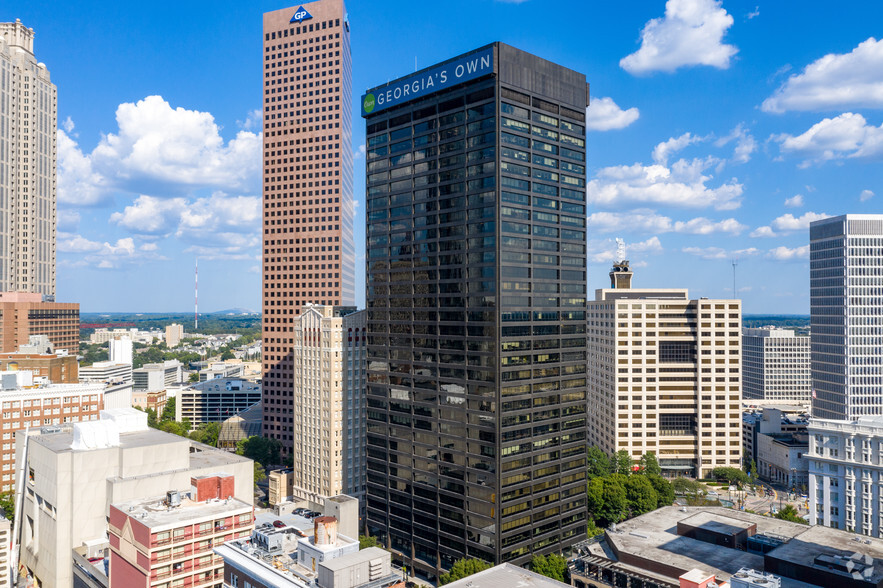 100 Peachtree St NW, Atlanta, GA à louer - Photo de l’immeuble – Image 1 sur 16