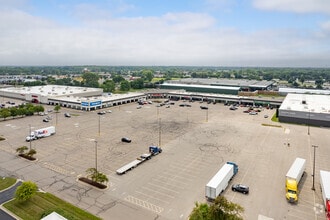 340-500 East Edgewood Blvd, Lansing, MI - VUE AÉRIENNE  vue de carte