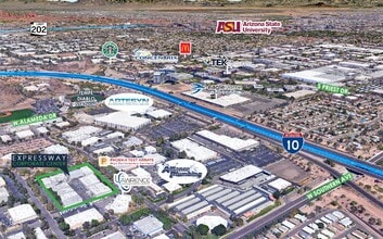3015 S Park Dr, Tempe, AZ - VUE AÉRIENNE  vue de carte