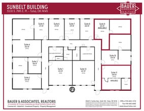 5530 S 79th Pl, Tulsa, OK à louer Plan de site– Image 2 sur 2