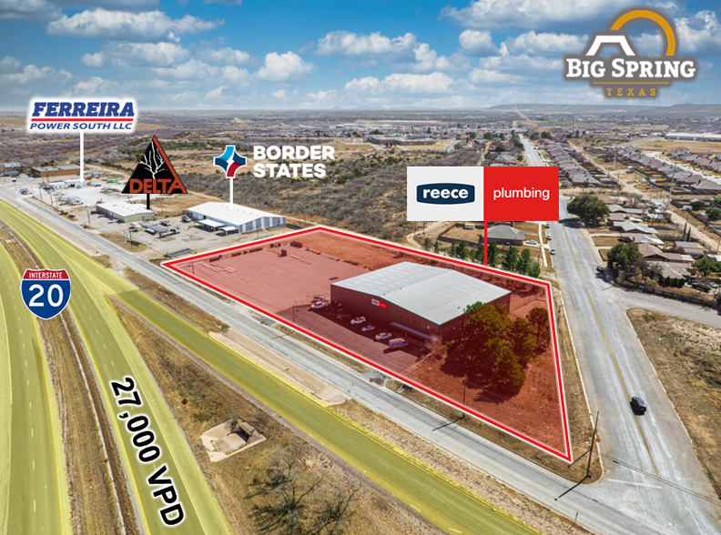 3200 E Interstate 20, Big Spring, TX à vendre - Aérien – Image 2 sur 5
