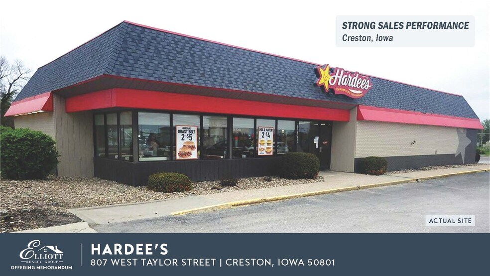 807 W Taylor St, Creston, IA à vendre - Photo de l’immeuble – Image 1 sur 5