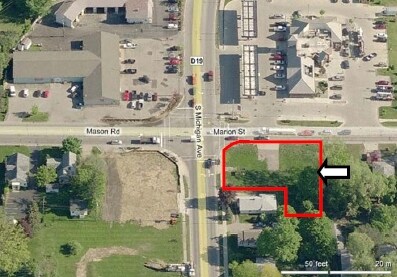 805 S Michigan Ave, Howell, MI à vendre - Aérien – Image 2 sur 5