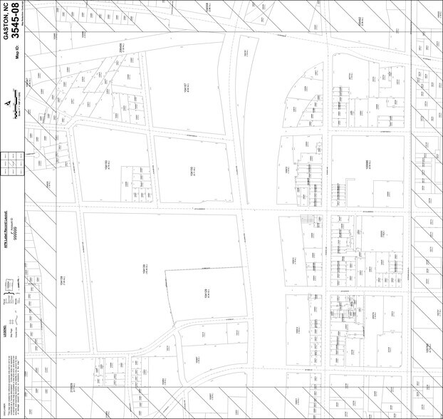 111 W Main Ave, Gastonia, NC à louer - Plan cadastral – Image 3 sur 3