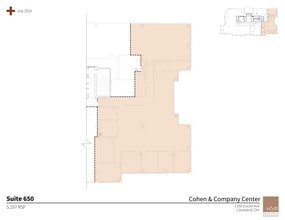 1350 Euclid Ave, Cleveland, OH à louer Plan de site– Image 1 sur 1
