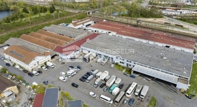 Villeneuve-Saint-Georges, VDM - Vue aérienne vue de carte