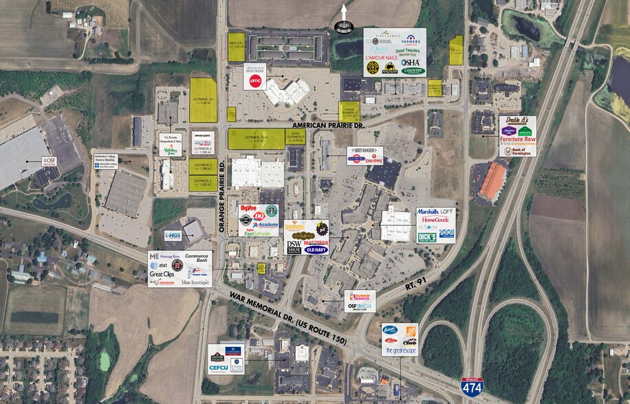 W American Prairie Dr, Peoria, IL à louer - Photo de l’immeuble – Image 1 sur 7