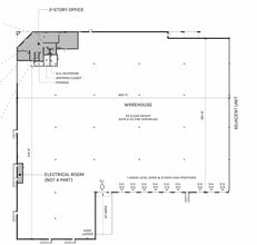 10509 Business Dr, Fontana, CA à louer Plan d’étage– Image 1 sur 2