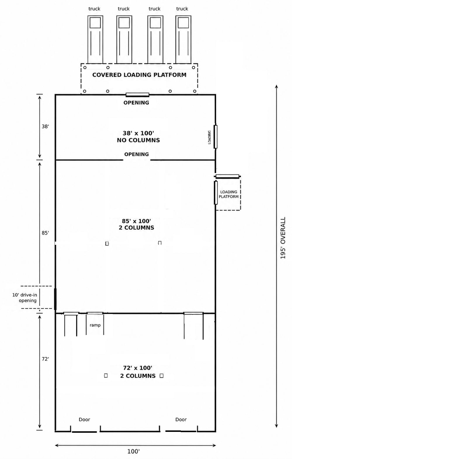 206 E Frazier Ave, Liberty, NC à louer Plan d’étage– Image 1 sur 1