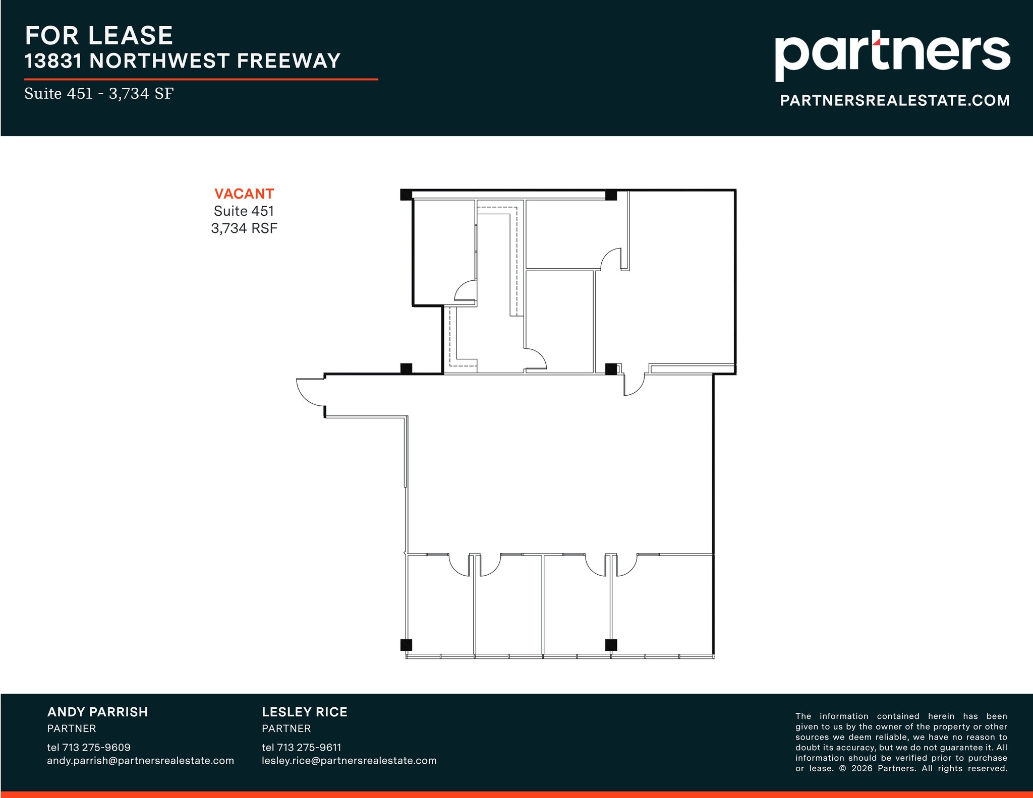 13831 Northwest Fwy, Houston, TX à louer Plan de site– Image 1 sur 2