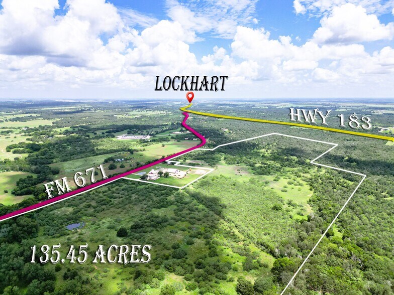 0 FM 671, Lockhart, TX à vendre - Aérien – Image 1 sur 36