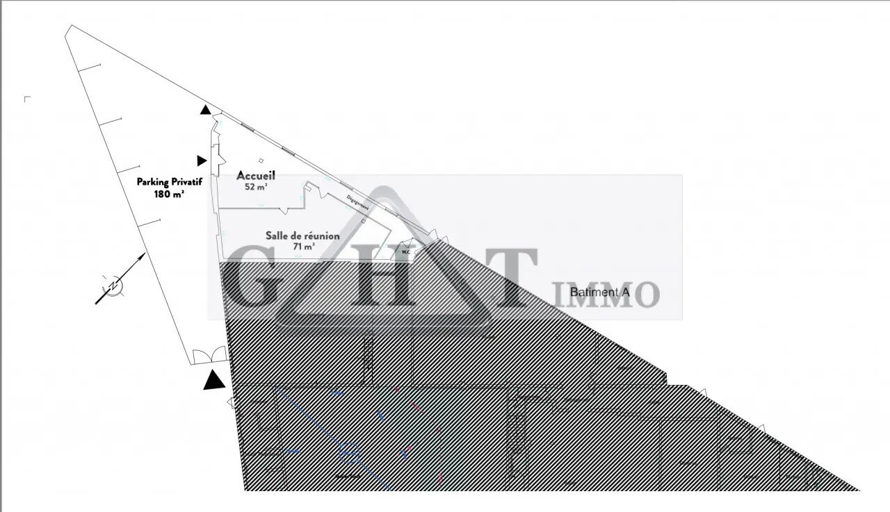 Local commercial dans Épinay-sur-Seine à louer Plan de site– Image 1 sur 4