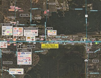 Plus de détails pour Interstate 10 W @ Innovation Park Dr, Houston, TX - Terrain à vendre