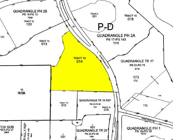 3626 Quadrangle Blvd, Orlando, FL à louer - Plan cadastral – Image 3 sur 3