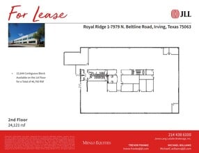 7979 N Belt Line Rd, Irving, TX à louer Plan d’étage– Image 1 sur 1