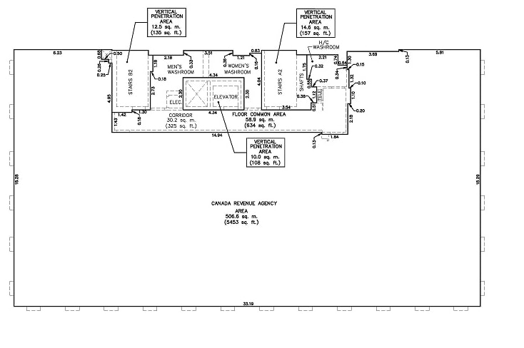 245 Cooper St, Ottawa, ON à louer Plan d’étage– Image 1 sur 1